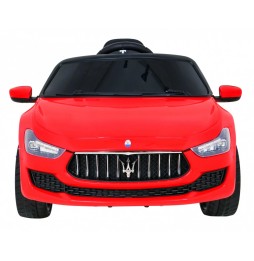 Maserati Ghibli Kids Car - Red with Remote and MP3