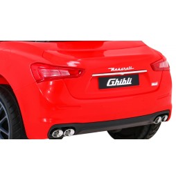 Maserati Ghibli Kids Car - Red with Remote and MP3