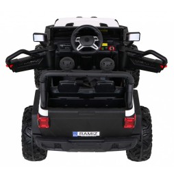 Master Of Terrain White Vehicle with Remote Control