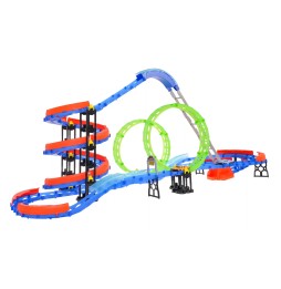 Extreme Racing Track with Ladder for Kids