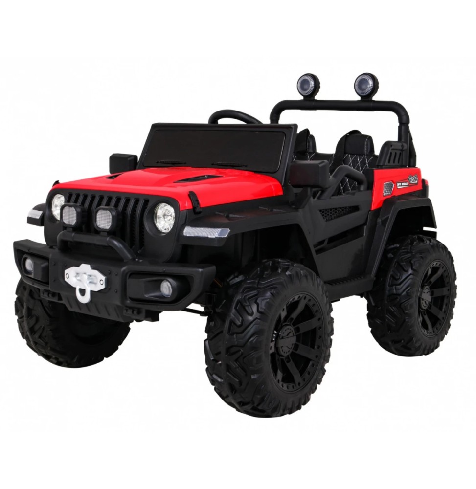 Master of Terrain Red Vehicle 4x4 Remote Control