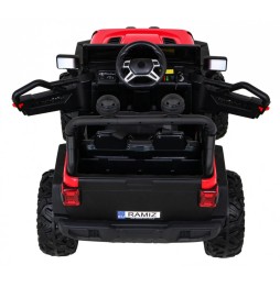 Master of Terrain Red Vehicle 4x4 Remote Control