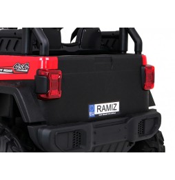 Master of Terrain Red Vehicle 4x4 Remote Control