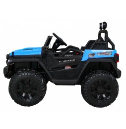 Blue Master Of Terrain Vehicle with 4x4 Drive