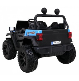 Blue Master Of Terrain Vehicle with 4x4 Drive