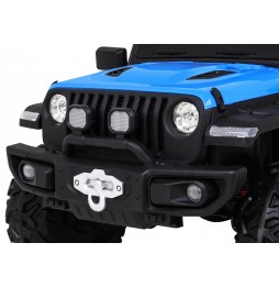 Blue Master Of Terrain Vehicle with 4x4 Drive