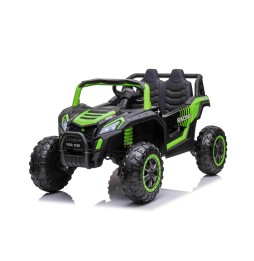 Pojazd buggy utv 2000m racing zielony - bezpieczna zabawa