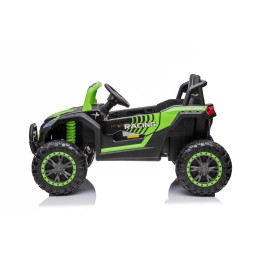 Pojazd buggy utv 2000m racing zielony - bezpieczna zabawa