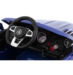 Mercedes AMG SL65 pentru copii - albastru cu telecomandă