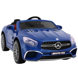 Mercedes AMG SL65 dla dzieci - niebieski z pilotem i MP3