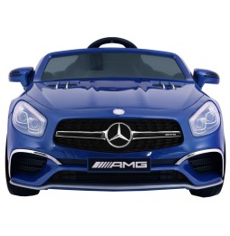 Mercedes AMG SL65 dla dzieci - niebieski z pilotem i MP3