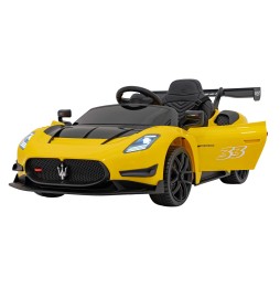 Vehicul maserati mc20 gt2 galben copii