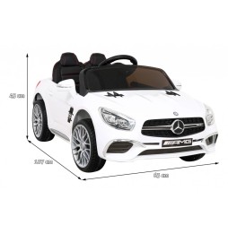 Mercedes benz amg sl65 s elektryczny dla dzieci