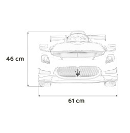 Maserati MC20 GT2 Yellow Vehicle for Kids