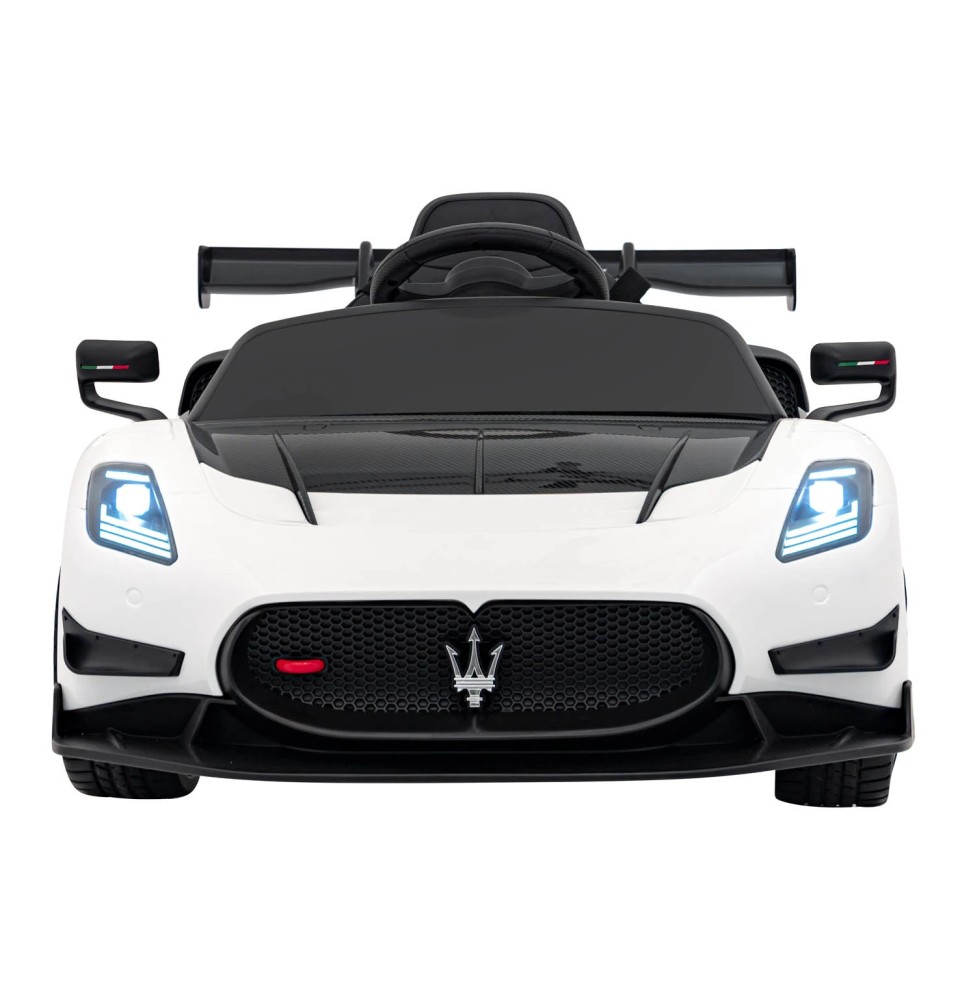 Vehicul Maserati MC20 GT2 alb pentru copii