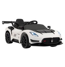 Pojazd maserati mc20 gt2 biały dla dzieci z pilotem