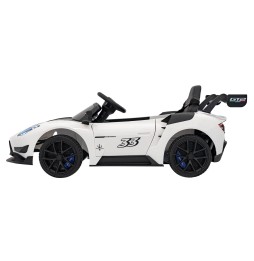 Maserati MC20 GT2 White Kids Vehicle with Remote