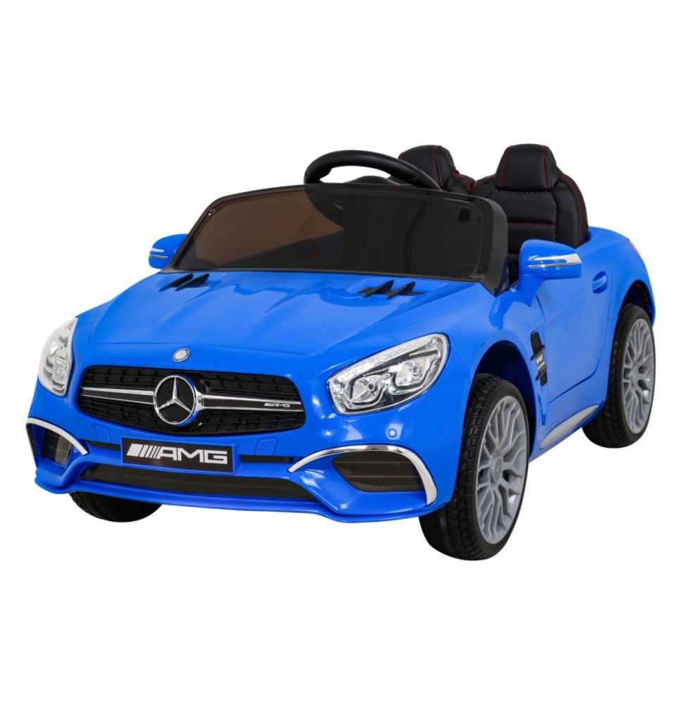 Mercedes benz amg sl65 s elektryczny dla dzieci niebieski