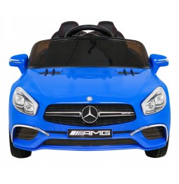 Mercedes benz amg sl65 s elektryczny dla dzieci niebieski