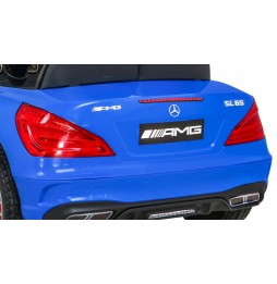 Mercedes benz amg sl65 s elektryczny dla dzieci niebieski