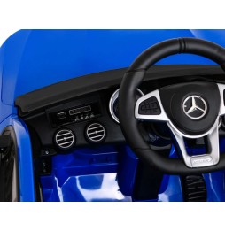 Mercedes benz glc63s dla dzieci niebieski pilot napęd 4x4