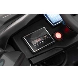 Gray Audi RSQ E-TRON with 2.4 GHz Remote for Kids