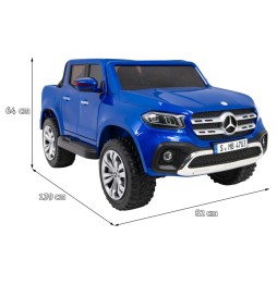 Mercedes benz x-class dla dzieci z pilotem i napędem 4x4