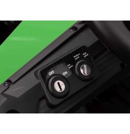 Vehicul GENERAL 63 Verde - 800W, Panou Audio, LED