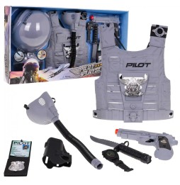 Set pilotaj copii 3+ cu accesorii