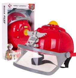 Interactive Firefighter Helmet for Kids with Sounds and Lights