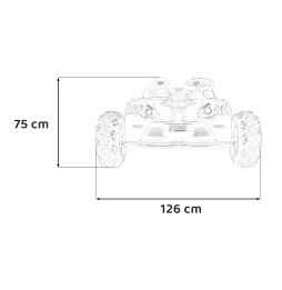 Vehicul GENERAL 63 roz pentru copii