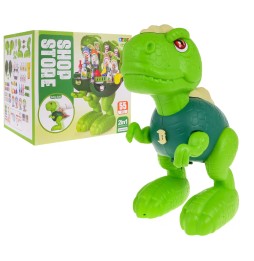 Rolling Dinosaur + Grocery Store 2-in-1 for Kids 3+