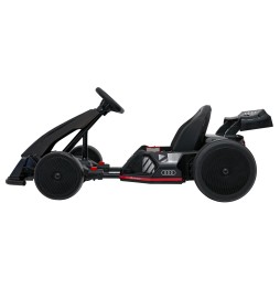 Gokart Audi cu funcție de drift - negru