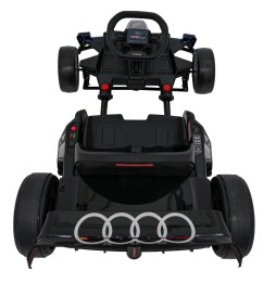 Gokart Audi cu funcție de drift - negru