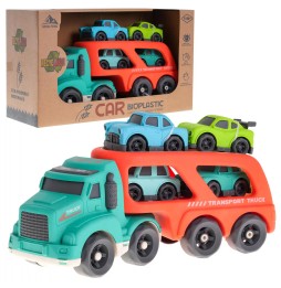 Car Carrier Toy for Kids 18m+ Bioplastic