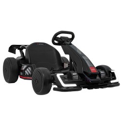 Gokart Audi cu funcție de drift - negru