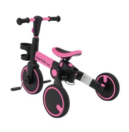 Rowerek happy bike 3w1 sportrike różowy