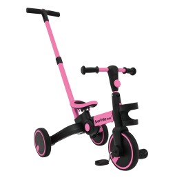 Happy Bike 3in1 Sporty Pink Tricycle