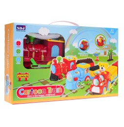 Interactive Locomotive for Kids 3+ with Sounds and Lights