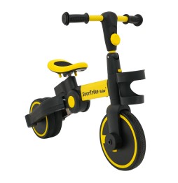 Rowerek Happy Bike 3w1 Sportrike Żółty dla dzieci