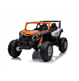 Pojazd utv x3 off-road pomarańczowy dla dzieci