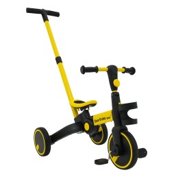 Rowerek Happy Bike 3w1 Sportrike Żółty dla dzieci