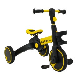 Rowerek Happy Bike 3w1 Sportrike Żółty dla dzieci