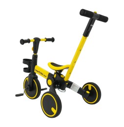 Rowerek Happy Bike 3w1 Sportrike Żółty dla dzieci