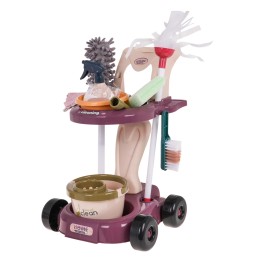 Giga Cleaning Set for Kids with Trolley and Accessories