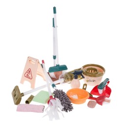 Giga Cleaning Set for Kids with Trolley and Accessories