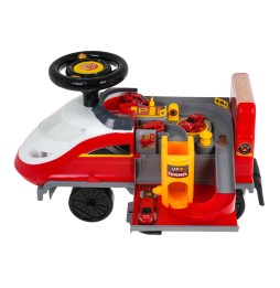 Interactive Fire Truck Ride-On Toy