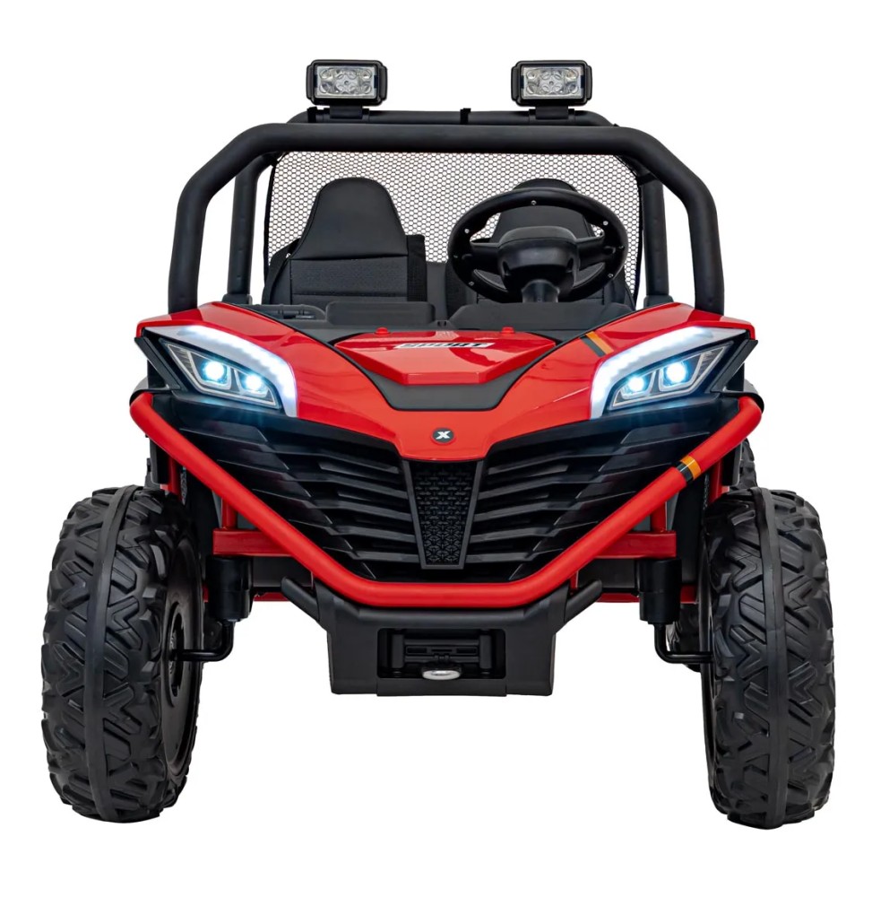 Pojazd buggy faster czerwony 4x4 dla dzieci