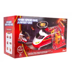 Interactive Fire Truck Ride-On Toy