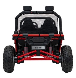 Pojazd buggy faster czerwony 4x4 dla dzieci